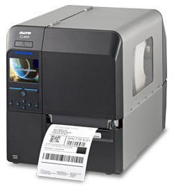 sato cl4nx thermal printer with metal housing and up to 609 dpi